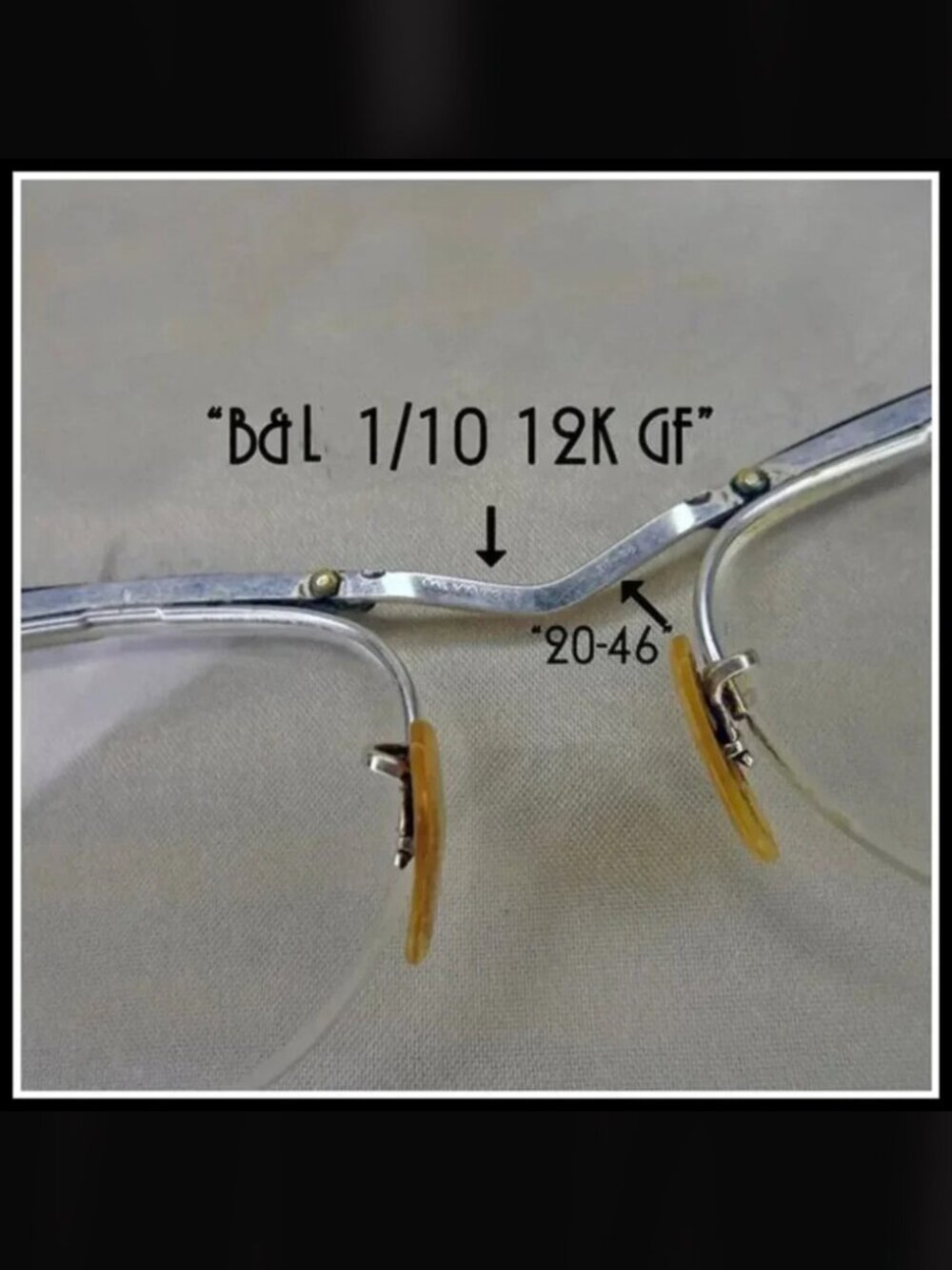 Vintage Cat Eye Glasses With Rhinestones 40s Retro Eyeglasses - Picture 5 of 10
